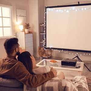 Romantic Movie Date at home - Creative Birthday Ideas for Husband