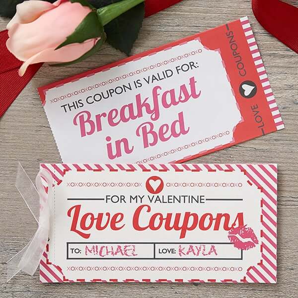 Love coupons - Best Anniversary Gift For Husbands