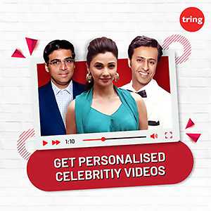 Personalised Video Message for Celebrity from Tring- Women's Day Gift