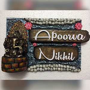 A Nameplate For Her New House - best gifts for sister