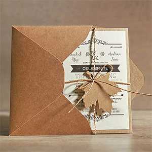 Rustic Card - best gift for brother