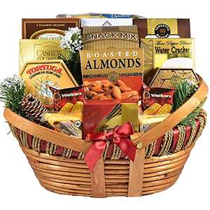 A Basket Filled With His Favourite Snacks - birthday gift for boyfriend under 500