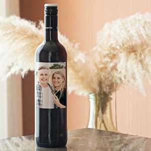 Personalised Wine Bottle- anniversary gift ideas for parents