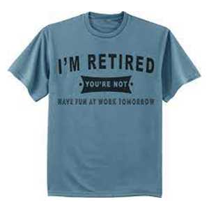 Retirement T-shirt for Men