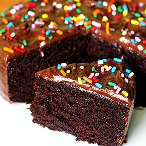 Eggless Chocolate Cake