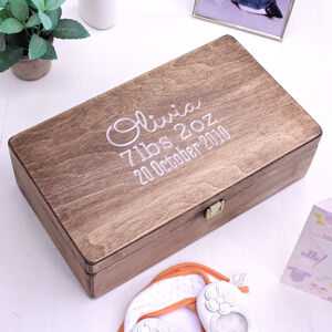 Wooden, Keep Safe Box