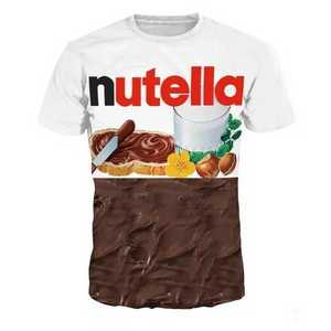 Chocolate Print T-Shirt - happy chocolate day