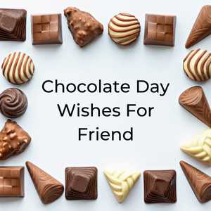 Chocolate Day Wishes for Friend - chocolate day wishes for friend