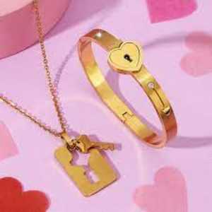 Couples Romantic Jewellery Set - valentine gifts