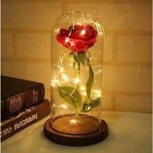 Red Flower String Light - happy rose day gifts