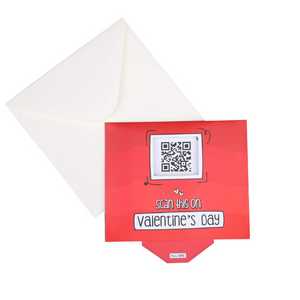 QR Code Scan Valentine Day Card - Valentine's day gifts for boyfriend