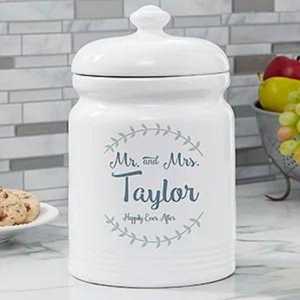 Personalised Cookie Jar - anniversary gifts