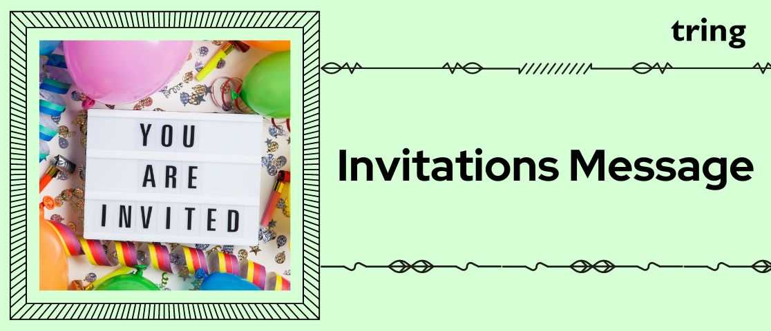 100+ Unique Wedding Reception Invitation Messages