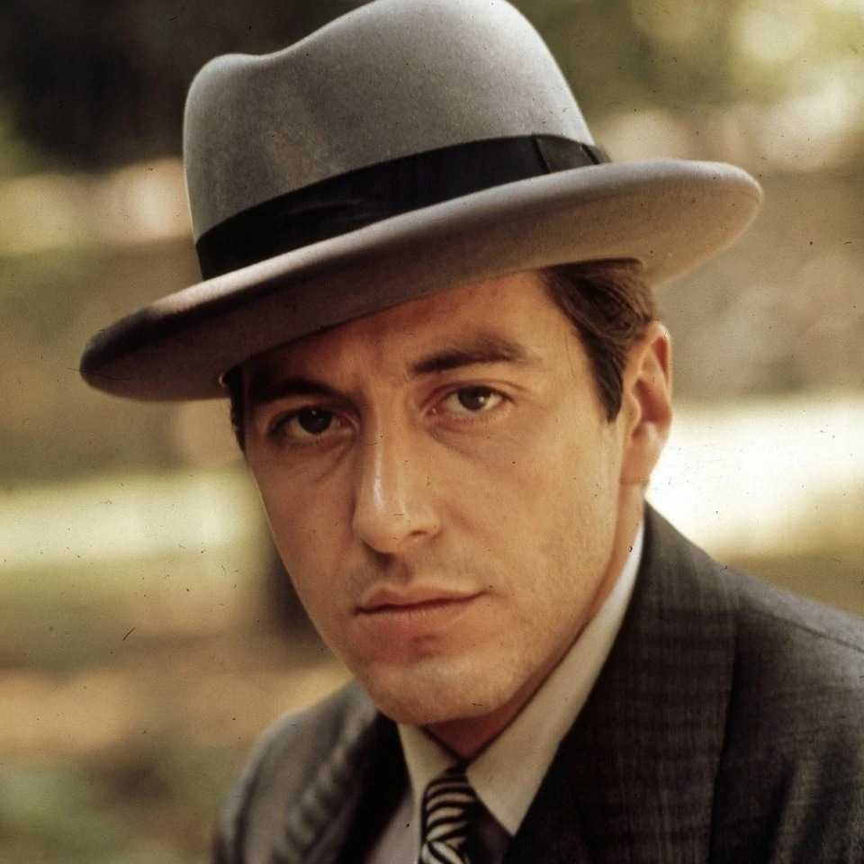 Al Pacino as Michael Corleone.tring