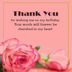 99+ Heartfelt thank you messages for birthday wishes