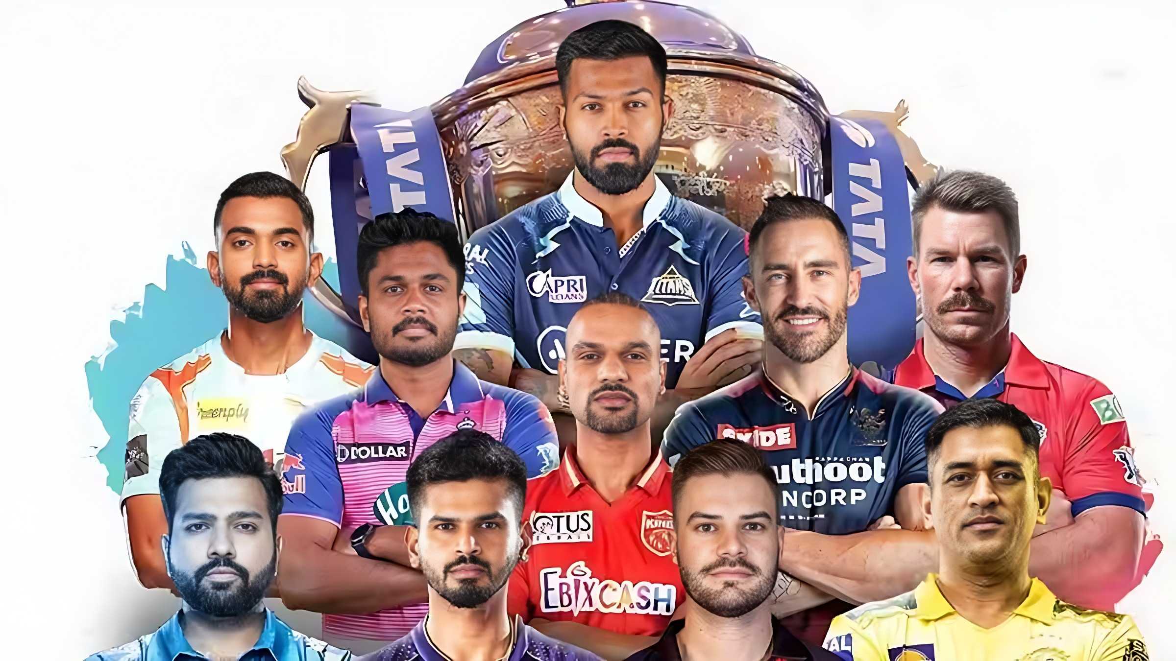 IPL 2023 Teams and Captains.tring