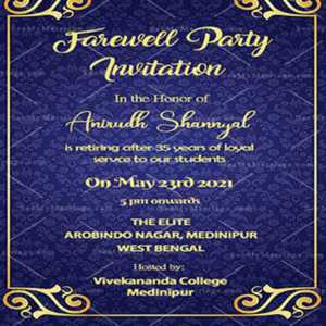 farewell party invitation