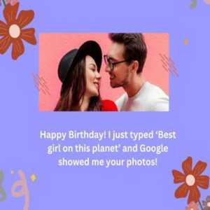 birthday wishes for girlfriend by tring