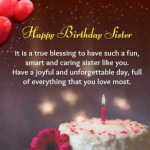 birthday wallpaper with quotes for sister