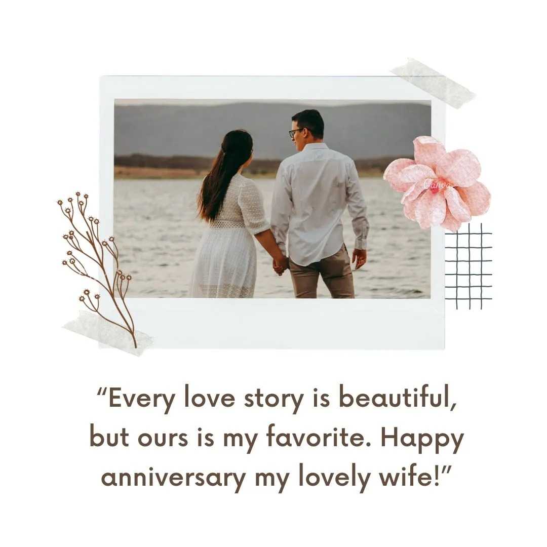 1st wedding anniversary messages for wife