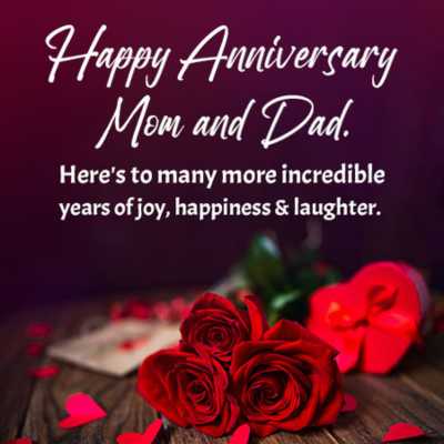 100+ Anniversary Wishes for Mom and Dad