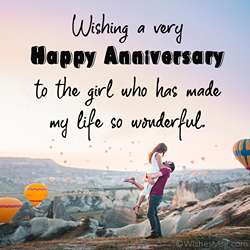 120+ Beautiful First Love Anniversary Wishes for your Girlfriend to ...