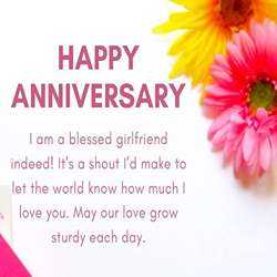 Anniversary Wishes for GF