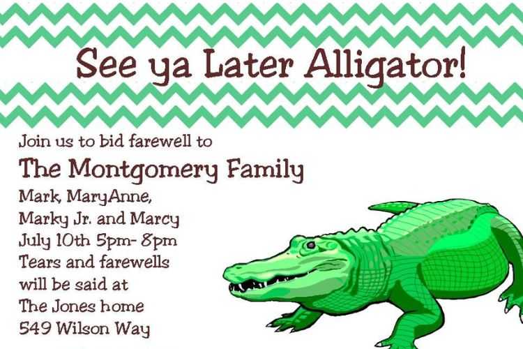 100 Simple Going Away Party Invitation Wording Ideas