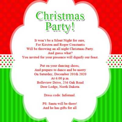 90+ Christmas Gathering Invitation Message for your Guest