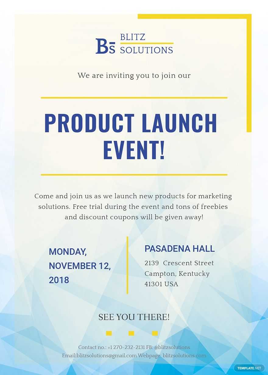 Product Launch Invitation E-mail Ideas 2023-tring