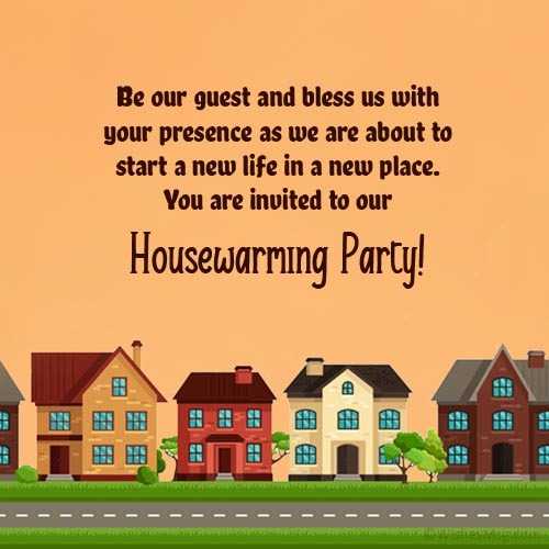 80 Latest Housewarming Ceremony Invitation Messages And Wording Ideas 5187