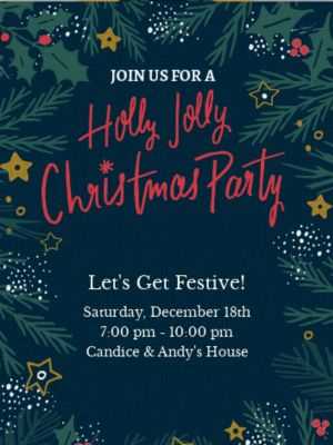 100 Invitation Messages for Christmas Party - Choose the Perfect One ...