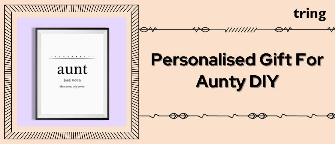 Diy gift for aunt sales