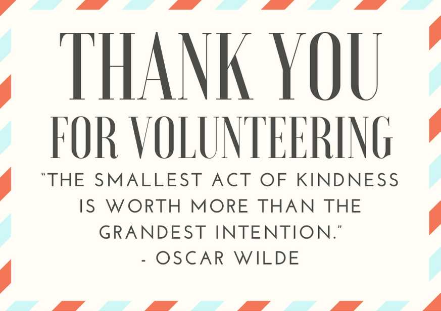 volunteer appreciation quotes