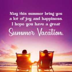 have a great vacation wishes