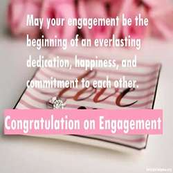 90+ congratulations on your engagement wishes for newly weds