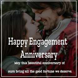 90+ Romantic Engagement Anniversary Wishes for Your Beloved Wife