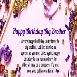 100+ Birthday Wishes for Big Brother