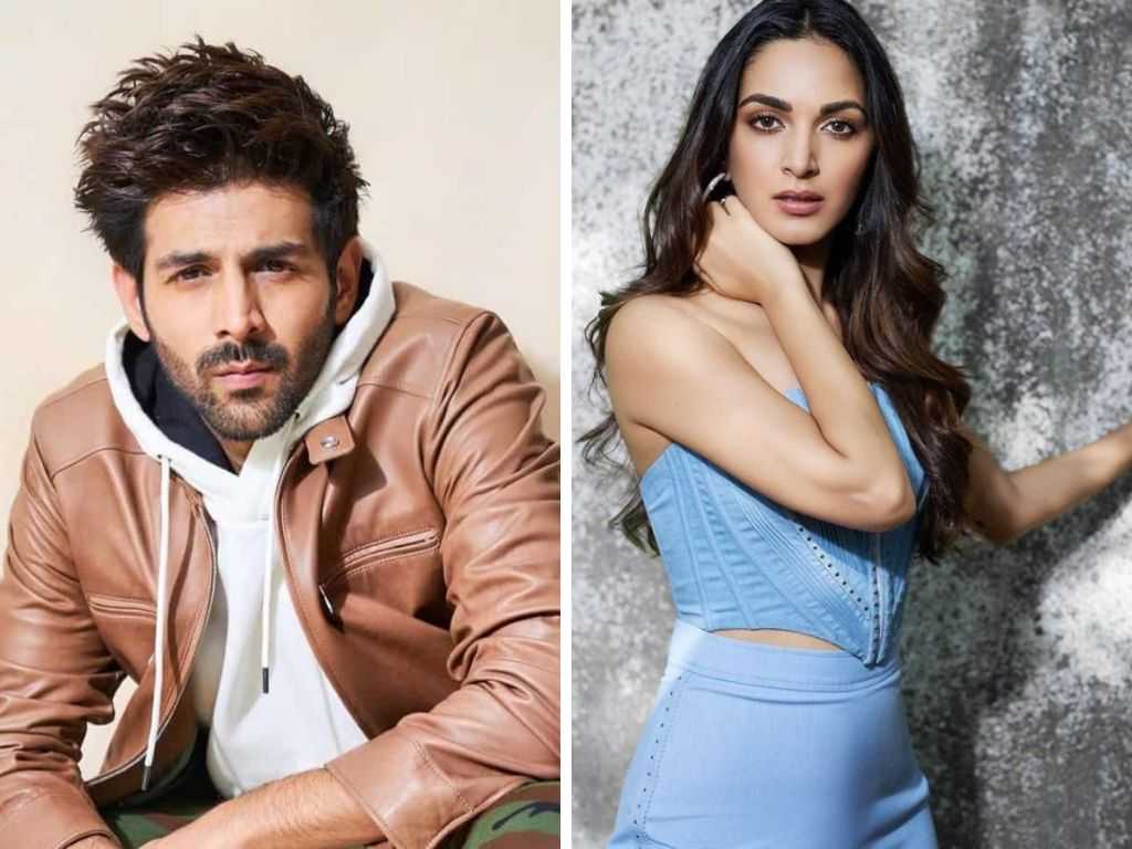 Picture of kartik aryan and Kiara advani