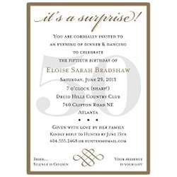 50th birthday invitation wording