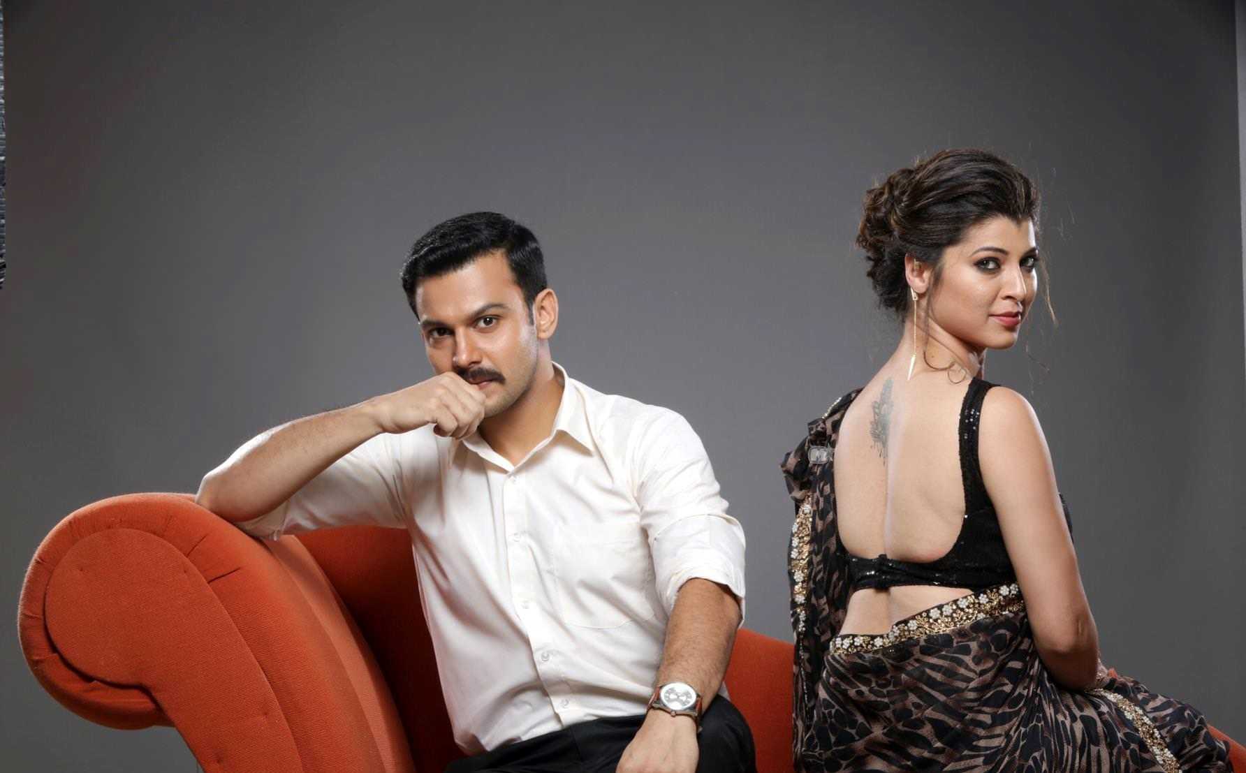 Tejaswini Pandit as Rani Dhananjay Sardesai and Adinath Kothare as PSI Ajay Thakur