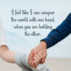 Hold my hand.  Hold my hand quotes, Good quotes for instagram, Couples  quotes for him