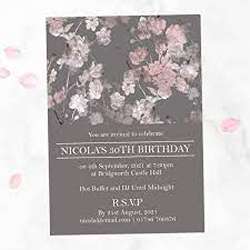 Formal Birthday Invitation Message