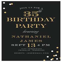 Formal Birthday Invitation Message