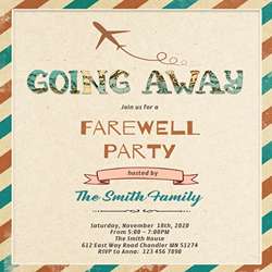 100 Simple Going Away Party Invitation Wording Ideas