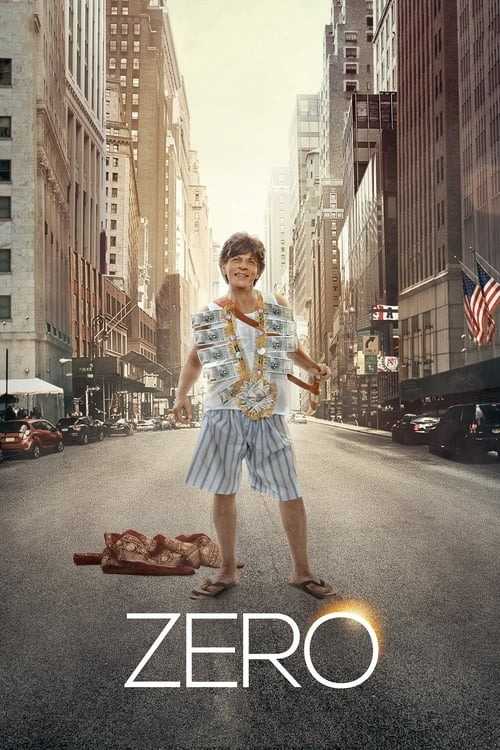 Zero movie poster featuring shah rukh khan