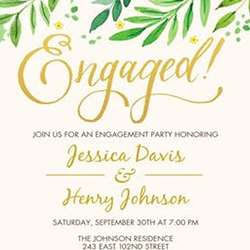 Engagement Invitation Card Messages: Inspiring Words to Share Your Love