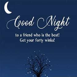 100+ Special Good Night Messages For Friend With Images