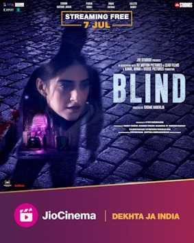a poster of movie blind