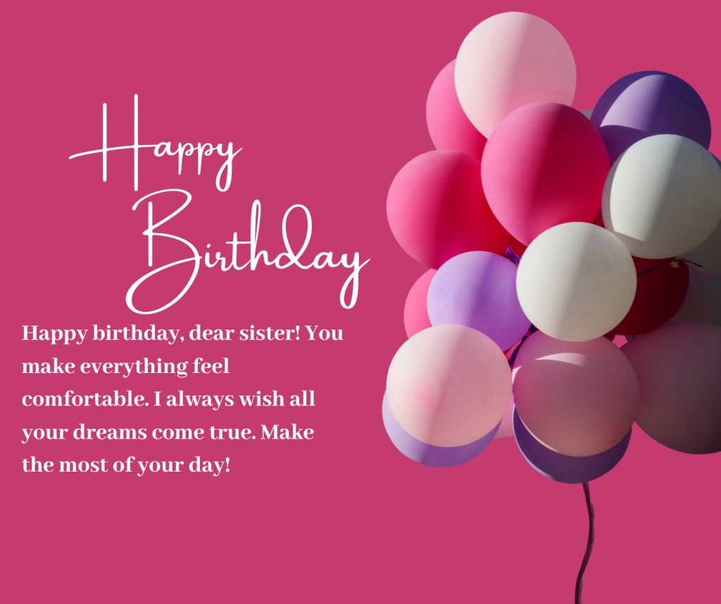 80+ Birthday Quotes For Your Sister With Images